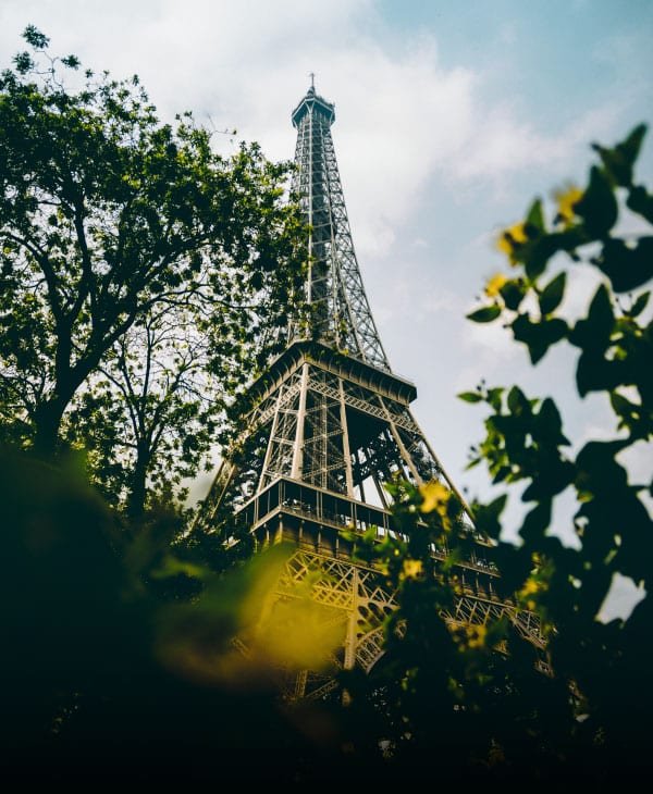 Eifel tower in Paris, France